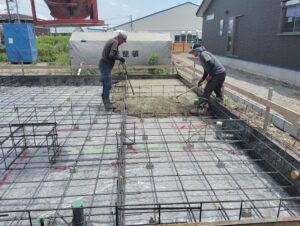 高来町溝口　基礎施工中　（10月見学会予定）