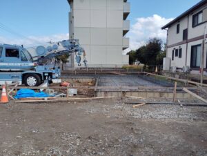 新社屋 基礎着工