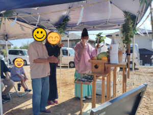 地鎮祭を行いました！