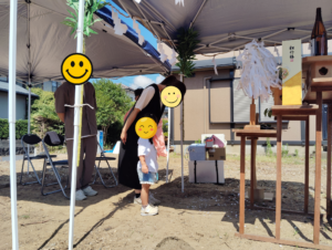 地鎮祭を執り行いました！